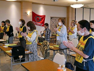 「やれることは何でもやろう」 大きな拍手で誓う